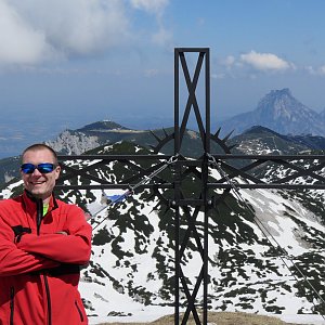 Divočák na vrcholu Grosser Hollkogel (8.5.2016 12:50)