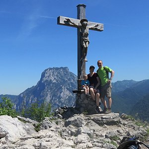 Divočák na vrcholu Kleiner Sonnstein (19.6.2017 11:50)