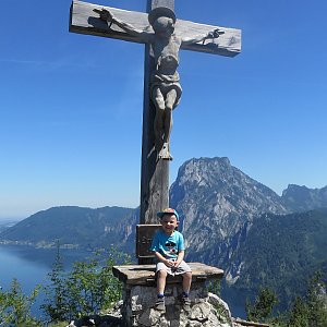 Divočák junior na vrcholu Kleiner Sonnstein (19.6.2017 11:50)