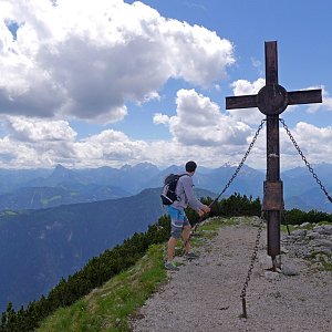 Jiří Králík na vrcholu Hochkar (10.6.2017 13:03)