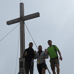 Divočák na vrcholu Scheichenspitze (10.6.2018 11:50)