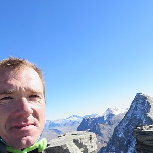 Divočák na vrcholu Goldzechkopf (13.10.2018 12:30)