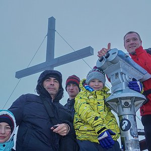 Divočák na vrcholu Hochstein (31.12.2021 14:54)
