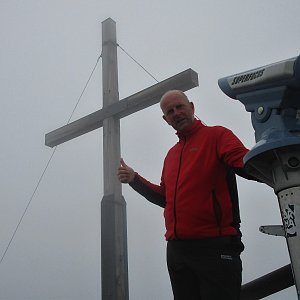 Michal Kříž na vrcholu Hochstein (31.7.2021 10:41)