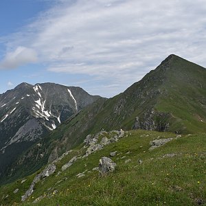 Jakub Kirschbaum na vrcholu Zinkenkogel (2.7.2019 16:00)