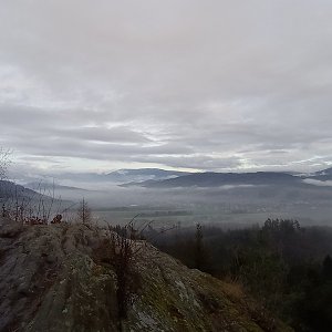 Libor Smital na vrcholu Kokeš (7.1.2023 15:05)