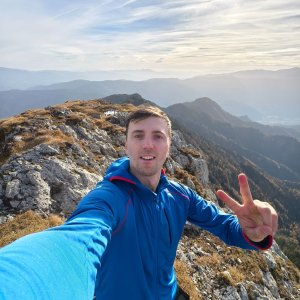 Jiří Králík na vrcholu Kahlwandspitze (15.11.2025 13:50)