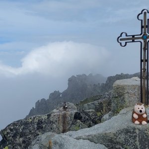 Pavel Svoboda na vrcholu Gerlachovský štít (25.8.2023 11:51)