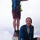 David Klvana na vrcholu Rysy (31.7.2018 21:39)