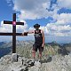 Daniel Ledl na vrcholu Kriváň (1.7.2022 15:00)