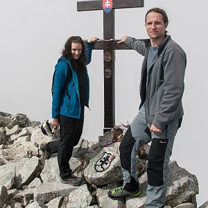 David Klvana na vrcholu Kriváň (29.9.2017 11:58)