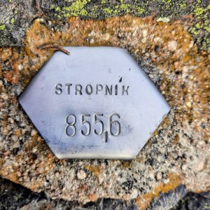 Migun1176 na vrcholu Stropník (18.2.2024 14:00)