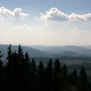 Bouřka na vrcholu Žibřidovský vrch (29.9.2023 11:24)