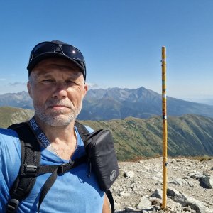 Rastislav Biarinec na vrcholu Bystrá (7.9.2023 12:52)