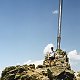 Vratislav Sejkora na vrcholu Punta La Marmora (14.7.2001 13:00)