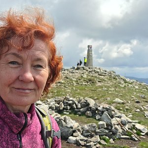 Anna na vrcholu Baranec (27.6.2022)
