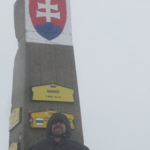 Daniel Ledl na vrcholu Baranec (6.8.2023 15:06)