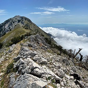 Martin Matějka na vrcholu Maja Çikës (16.9.2022 13:30)