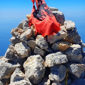 TP na vrcholu Maja Çikës (16.7.2023 11:44)