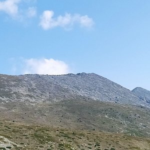 Jirka Zajko na vrcholu Pelister (6.8.2022 10:28)