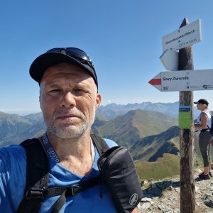 Rastislav Biarinec na vrcholu Klin (7.9.2023 11:45)