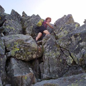 Anna na vrcholu Pachoľa (10.9.2023)