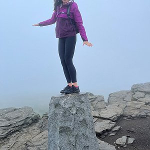 Karolina P na vrcholu Keprník (30.7.2022 17:14)