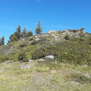 Roman Skácel na vrcholu Kettingkopf (14.8.2023)