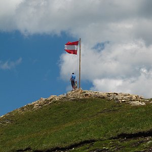 Martin Matějka na vrcholu Törlkopf (9.7.2011 13:12)