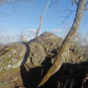 VěrkaN na vrcholu Panna (16.4.2022)
