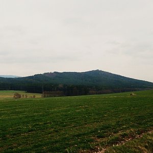 Vladimír Grančay na vrcholu Mlýnské vrchy (22.4.2017 13:25)
