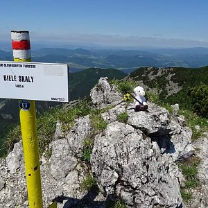 Pepino na vrcholu Biele skaly (4.5.2023 11:25)