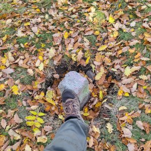 Pavel Vohryzka na vrcholu Lhota (18.10.2025 10:18)