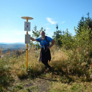 Rastislav Biarinec na vrcholu Čierna hora (11.9.2019 11:00)
