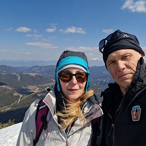 Rastislav Biarinec na vrcholu Veľká hoľa (23.4.2023 11:13)