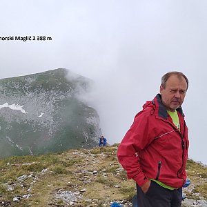 Jirka Zajko na vrcholu Crnohorski Maglić (17.7.2021 12:10)