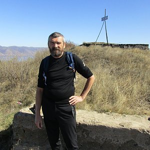 Jaroslav Flidr na vrcholu Sevan Island (11.10.2021)
