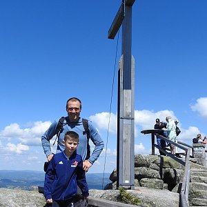 Divočák junior na vrcholu Hochstein (10.8.2022 12:18)