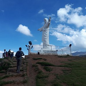 Vladimír Kučera na vrcholu Pukamuqu (Cristo Blanco Mirador) (21.4.2018 9:26)