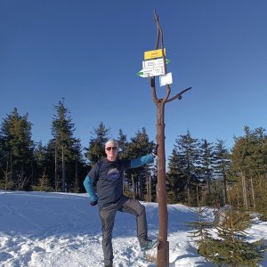 Jaroslav Macura na vrcholu Gawlasi (22.2.2025 9:06)