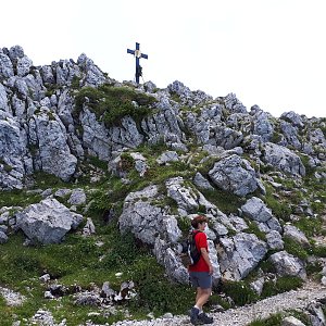 Vladimír Kučera na vrcholu Hochstaufen (1.7.2017 13:38)