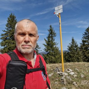 Rastislav Biarinec na vrcholu Javorina (9.4.2024 13:02)