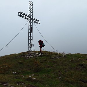 Iveta Válová na vrcholu Schönberg (2.9.2020)