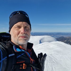 Rastislav Biarinec na vrcholu Krúpova hoľa (16.2.2024 13:19)