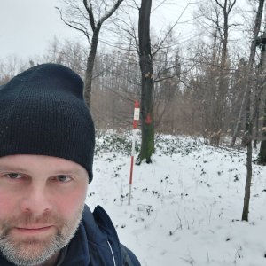 Bohumír Michal na vrcholu Štramberčík (13.1.2025 15:44)