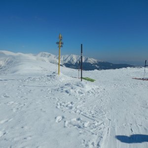 Rastislav Biarinec na vrcholu Latiborská hoľa (6.3.2022 13:53)