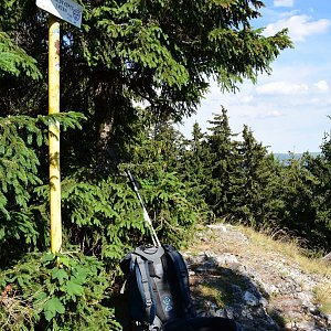 Bohumír Michal na vrcholu Lubená (4.7.2022 16:05)