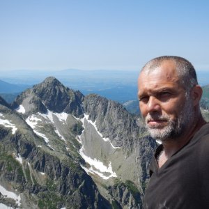 Rastislav Biarinec na vrcholu Malý Kežmarský štít (30.6.2019 14:30)