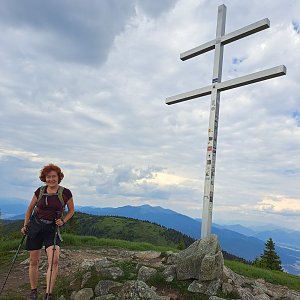 Anna na vrcholu Minčol (16.6.2022)