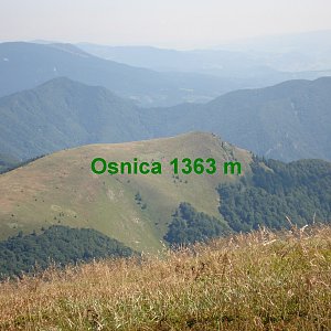 Jirka Zajko na vrcholu Osnica (19.8.2008 11:10)